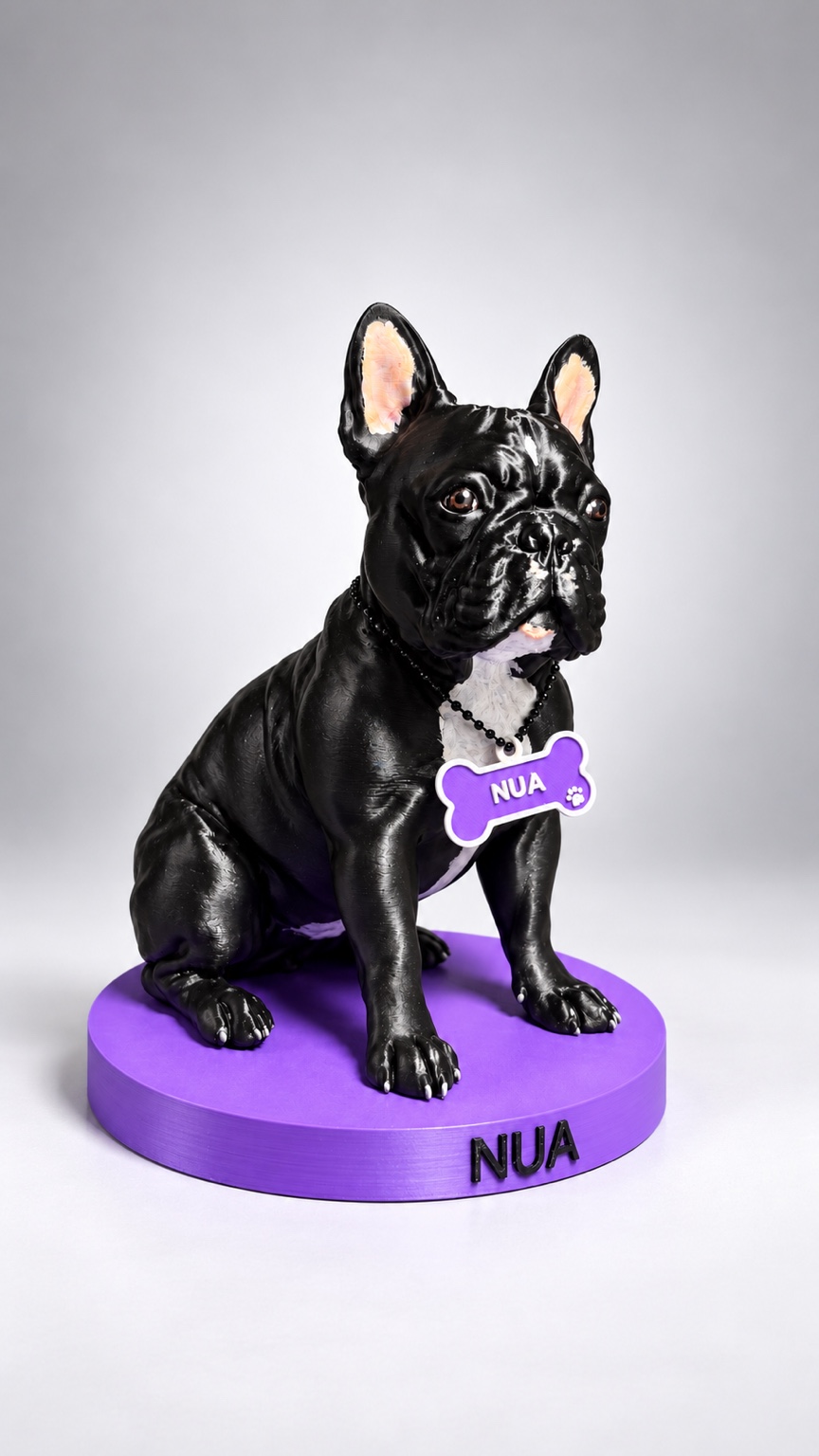 Figura personalizada de una mascota